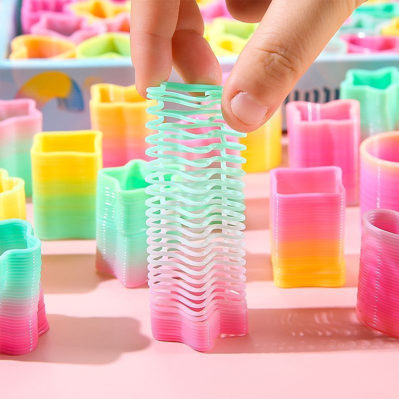 Children's Educational Toys Rainbow Circle Blind Box Jenga Kindergarten Children's Day Holiday Gifts Birthday Gifts Wholesale