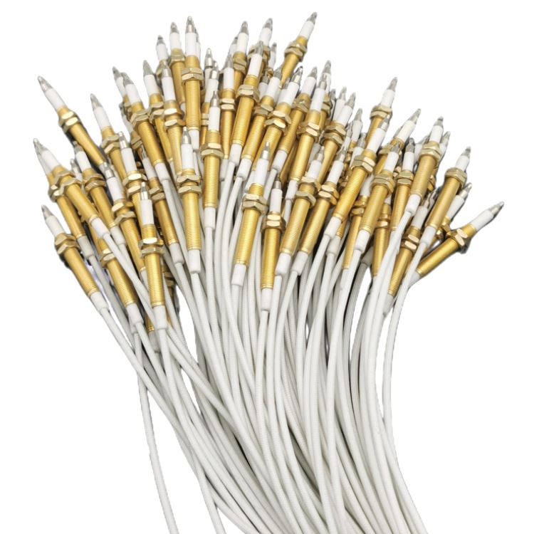 Universal Pulse Ignition Needle with Wire Gas Stove Copper Tube Ignition Needle Ignition Induction Needle Embedded Gas Stove