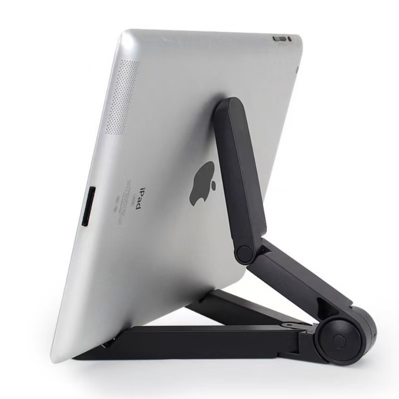 Suitable for iPad Triangle Bracket Mobile Phone Tablet Universal Foldableing Lazy Desktop Triangle Cooling Bracket Wholesale