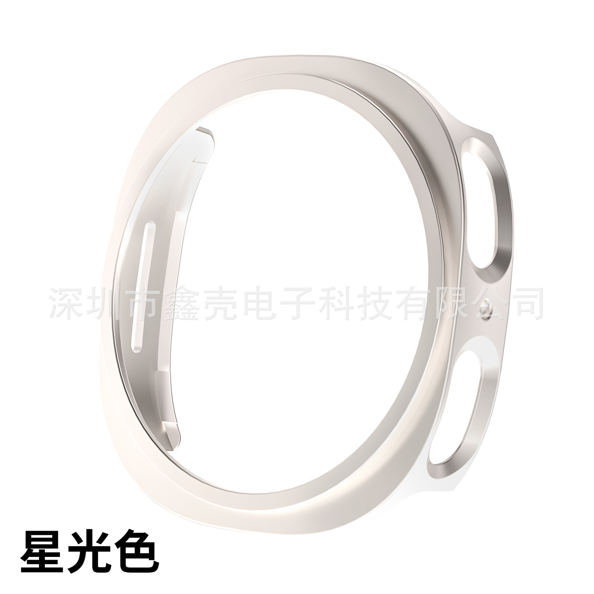 New Model Suitable for Samsung Watch8 Smart Watch Case Frosted Pc Cut Out Frame 40/44/46mm Protective Cover
