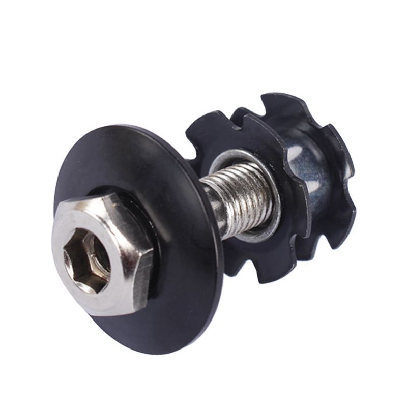 Earth slope car BMX inner oil pipe flower center front fork hanging center can be turned to the hollow flower center M10