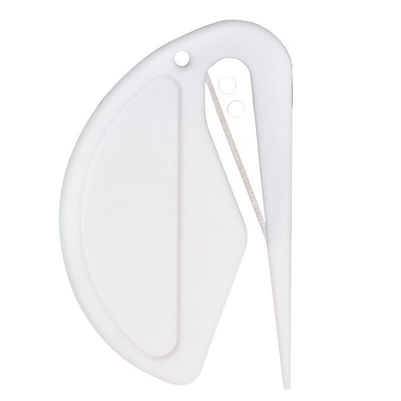 Plastic Mini Letter Opening Knife Envelope Opening Knife Paper Cutting Art Knife Rope Cutting Knife Cutting Rubber Strap Wire Blade