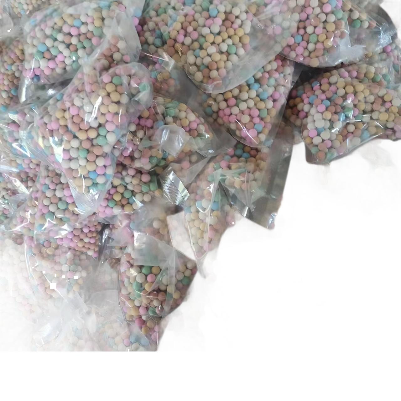 Supply of 100g Small Bag of Colorfuled Ceramsite Granules for Flower Paving, Water-Proof and Air-Proof Hydroponic Flower Small Ceramsite