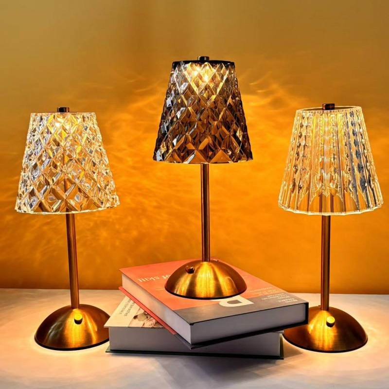 Cross-Border Charging Atmosphere Lamp Creative Bar Dining Table Cafe Outdoor Decoration Camping Bedroom Night Light