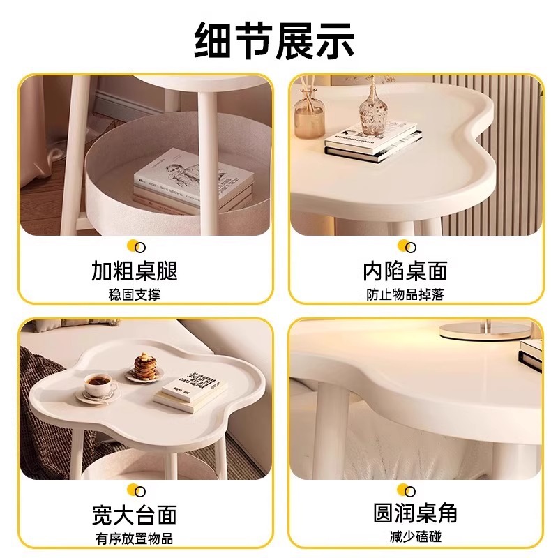 Bedside Table Niche Design Alternative Kidsren's Home Bedroom 2025 Creative Small Bedside Storage Rack