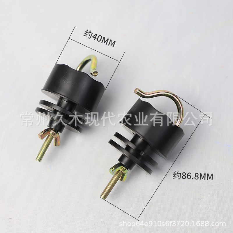 Factory supply winding insulator electronic fence accessories insulation winding buckle clip anti-wild boar livestock