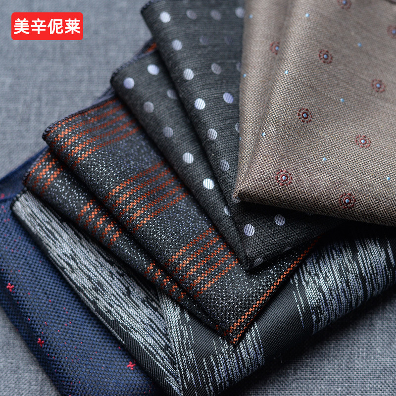 Men's Suit Pocket Scarf Handkerchief Factory Wholesale Banquet Business Dress Pocket Small Square Scarf Breast Scarf Male Accessories