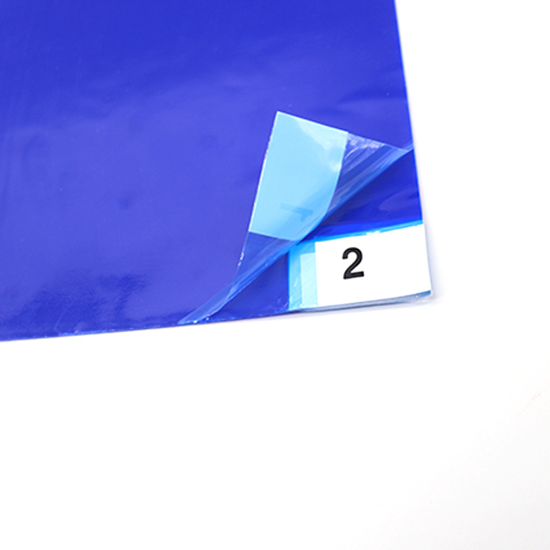 24*36 Dust-Free Workshop Dust-Proof High-Viscosity Dust Pad Blue Anti-Static Foot Dust Removal Pad Dust-Free Dust Pad