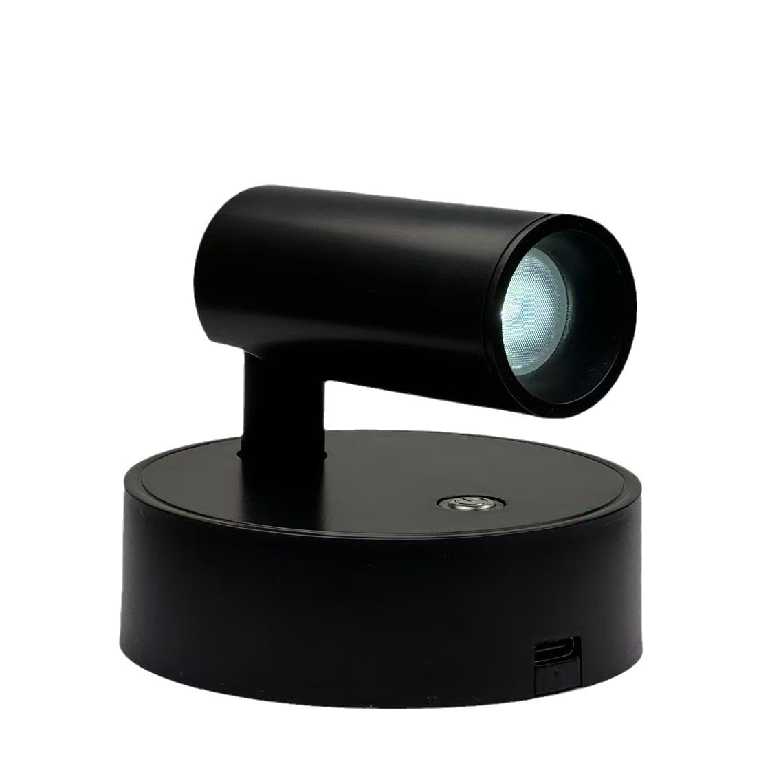 Factory direct cross-border explosion simple charging USB wall lamp, adjustable magnetic spotlight 3 colors of light