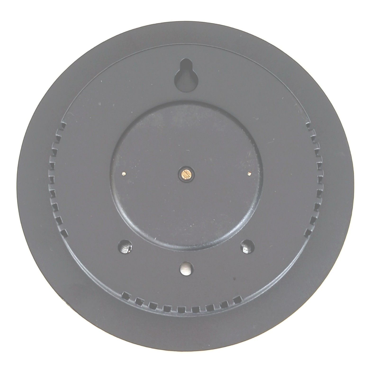 Thb9392S-12.8Cm Silver Ring White Surface Three-In-One Weather Station (Thermometer, Hygrometer, Barometer)