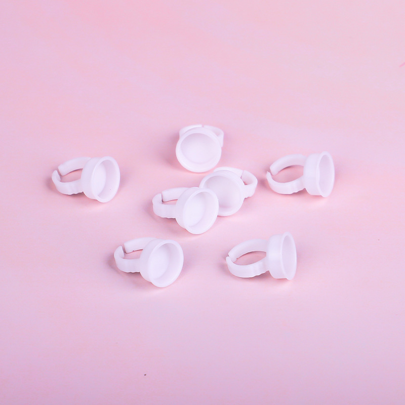 New Eyelash Extension Ring Cup, Glue Cup, Embroidery Glue Color Holder, Eyelash Beauty Tool, Exclusive for Eyelash Beauty Stores
