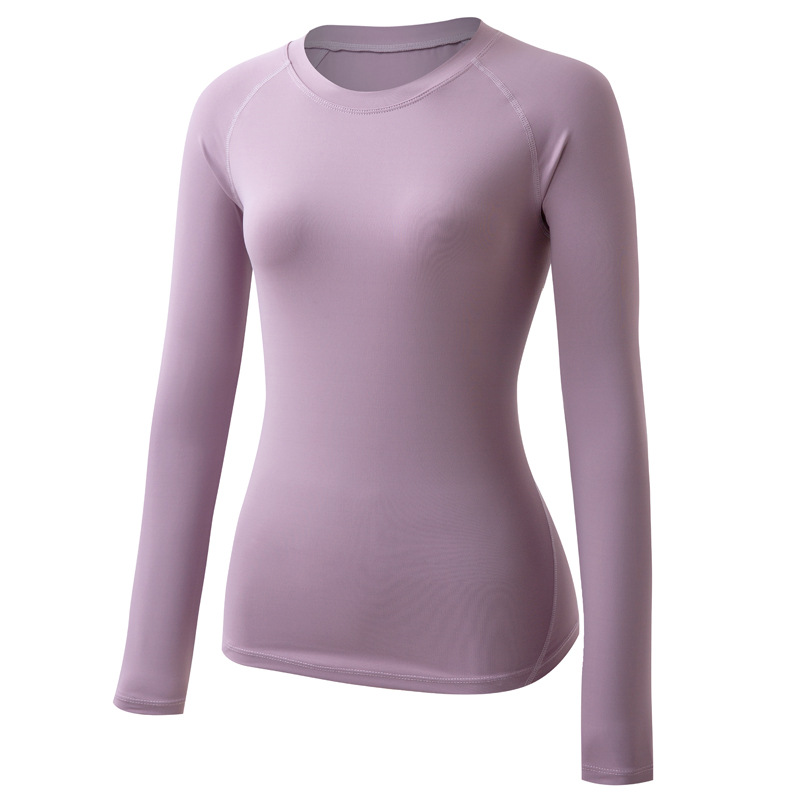 Fitness Sports Women's Loose and Fashionable Belly-Covering Quick-Drying Clothes, Comfortable Morning Running, High-End Slimming Look Yoga Clothes Tops