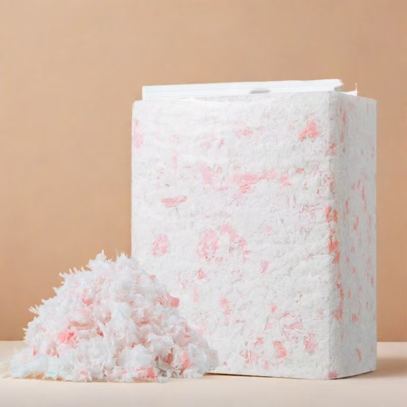 Hamster Bedding for Golden Hamsters, Rabbits, Parrots, and Birds; Warm Nest Paper Cotton, Specially Designed for Autumn and Winter, Breathable and Absorbent, Suitable for Landscaping and Cross-Border Shipping