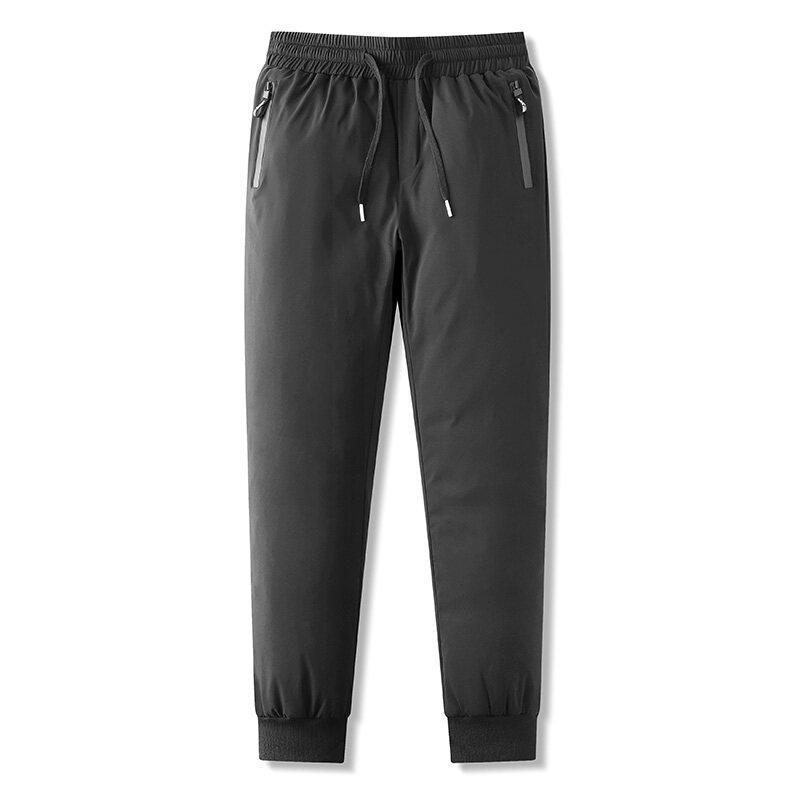 Nasaover2024 Men's Softshell Pants for Northeast, -40 Degrees Cold-Proof, Warm, Windproof, Down, Jogger Pants, Workwear