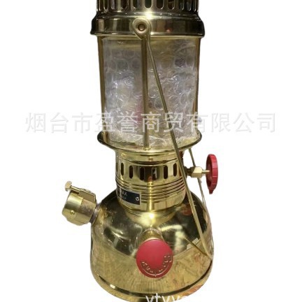 Outdoor Travel Popular Premium 150Cp Copper Original Color, Silver Small Kerosene Gas Lamp