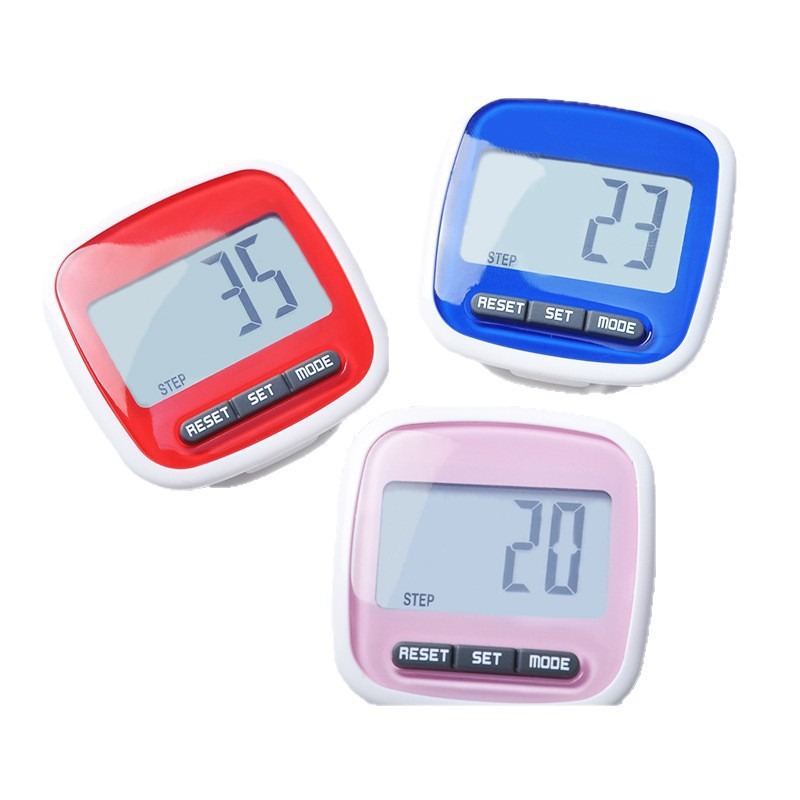 Large-Screen Pedometer, Smart Electronic Running Counter, Walking Calorie Calculator, Large Screen