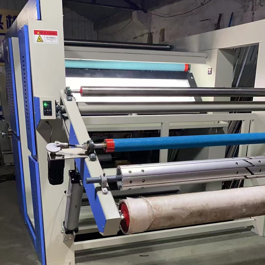 Air Pressure Rewinding Machine and Fabric Inspection Integrated a Bracket Air Pressure Rewinding Machine with Multiple Models to Choose from