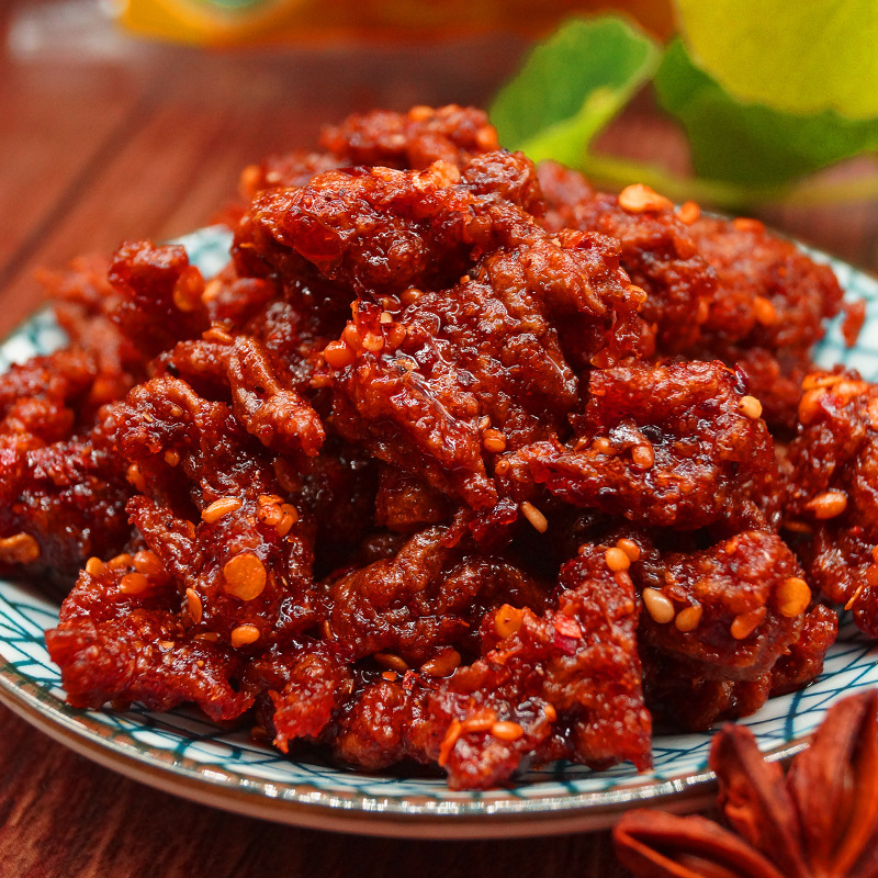 Satay Beef Spicy Snacks 8090 Childhood Nostalgia Satay Beef Campus Leisure