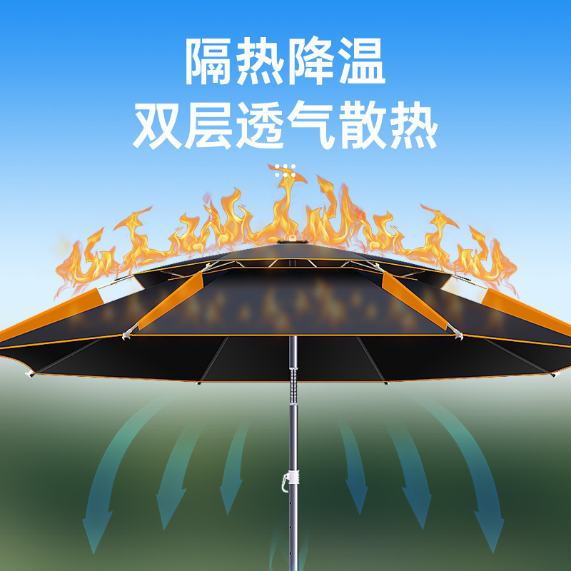 Rainproof Umbrella, Fishing Cane Umbrella, Outdoor Cane Parasol, Fishing Umbrella, Universal Large Fishing Umbrella, New Style