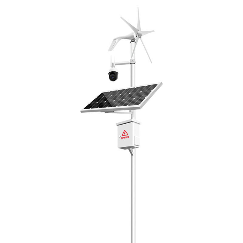 Solar Monitoring Power Supply System 12V Lithium Battery Dome Camera Outdoor Wind-Solar Hybrid Monitoring Power Generation Custom Manufacturer