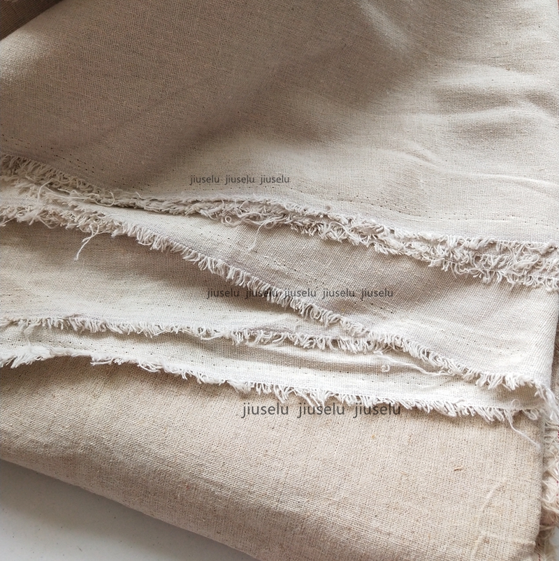 Basic Cotton and Linen Fabrics for Lining Bags and Accessories, Virgin Linen Fabrics, Linen Fabrics, 3 Yuan, 1.0m Quarters