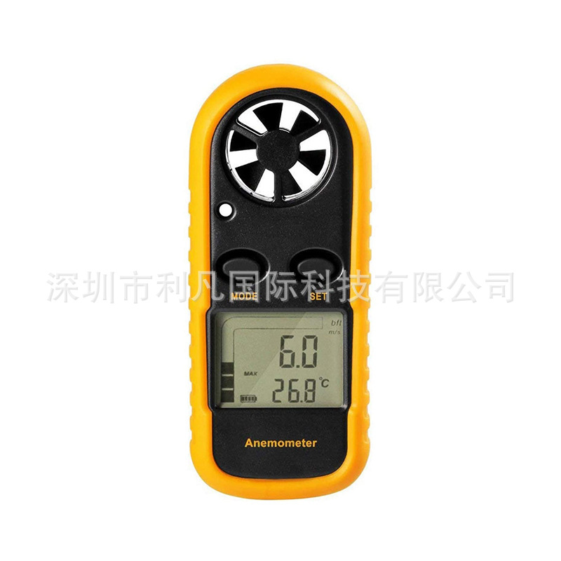 Cross-border Amazon intelligent digital anemometer anemometer GM816 wind speed measuring instrument wind level anemometer