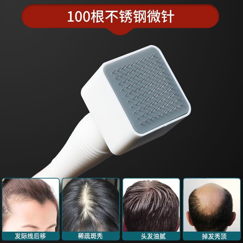 Medical Skin Puncture Needle Adjustable Stamp Roller Needle Seal Microneedle Scalp Non-Hair Growth Minol Applicator