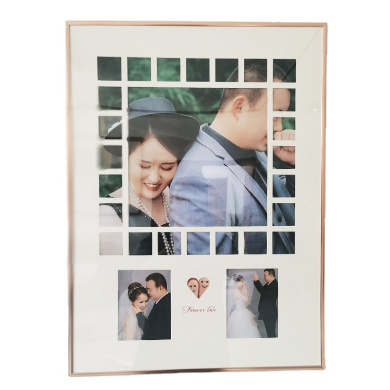 Special-shaped photo frame cardboard making any size to open photo frame cardboard lining cardboard DIY graphic making