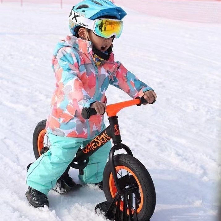 Children's Balance Car Snowboard S Car K Car biKe8 puKy Universal 12-inch Parking Rack Snowboard Two-wheel Sliding