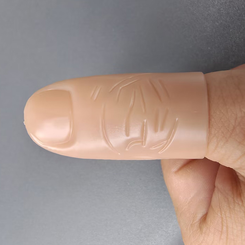 Soft Thumb Protective Cover Artificial Finger Cover Picking Finger Cover Magic Finger Cover Manual Protective Cover
