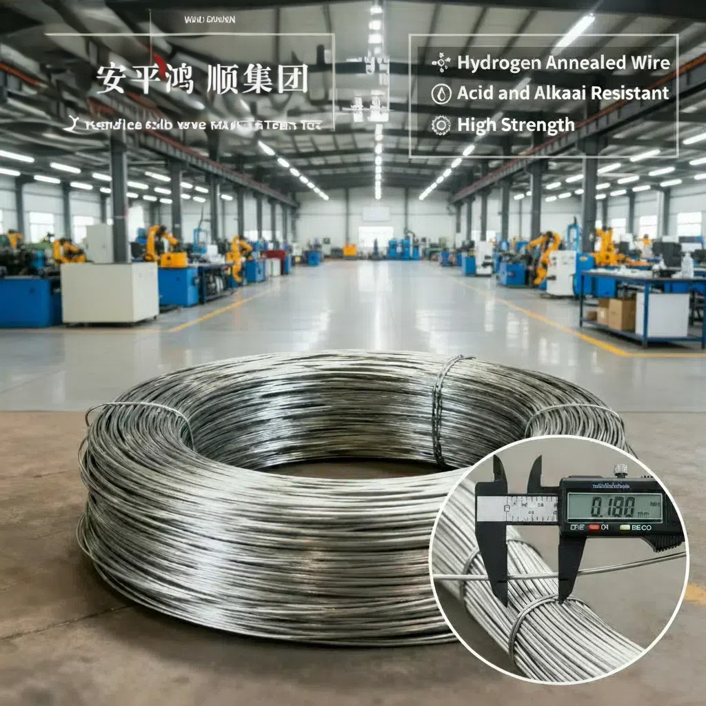 Export Quality Shunqiang 201 304 Stainless Steel Wire Wholesale Hydrogen-Reduced Mercerized Bright Wire Soft Wire and Hard Wire Steel Wire
