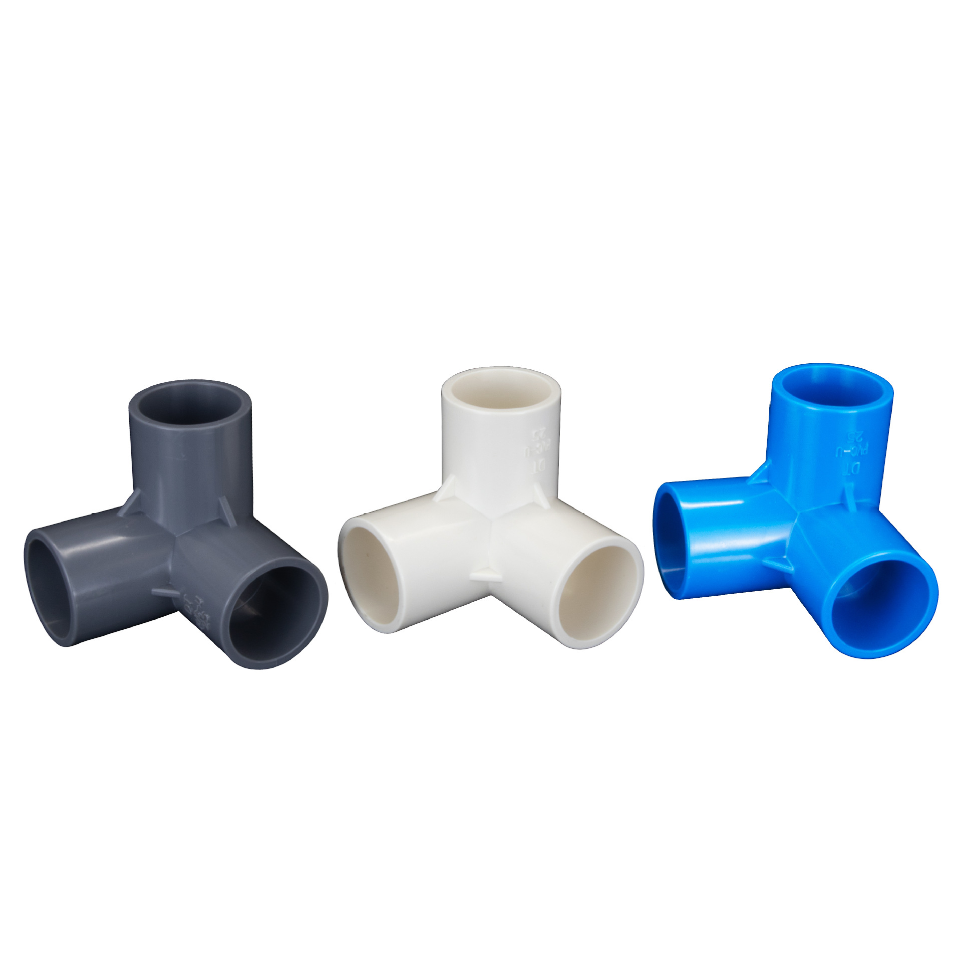 Wholesale 4 points 6 points 1 inch three-dimensional three-way four-way five-way six-way pipe fittings PVC water supply pipe fittings