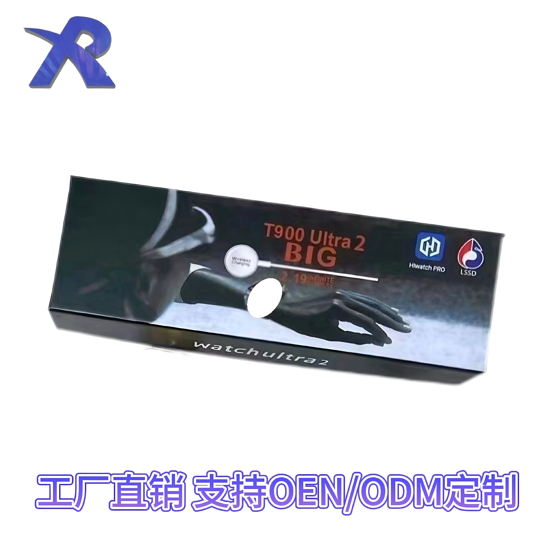 New T900Ultra2 smart watch Bluetooth call heart rate blood pressure blood oxygen gesture answering phone wireless charging