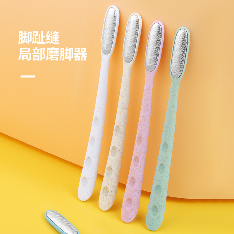 Нержавеющая сталь частичная пилка для ног, шов для пальцев, шов для ногтей, камень для шлифовки, удаление мертвых клеток кожи, точилка для ног