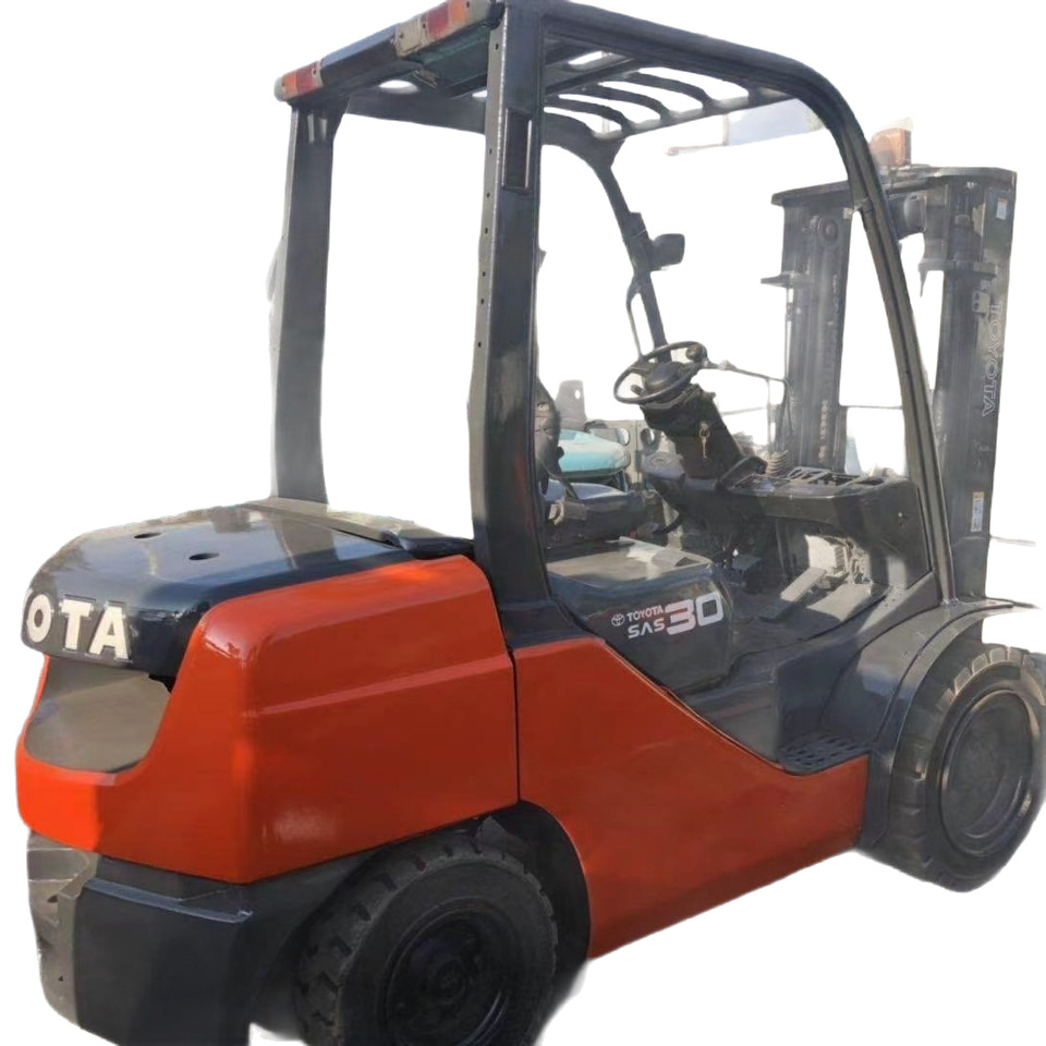 Supply of Second-Hand New Toyota 8F Forklift Second-Hand 3-Ton Forklift Japanese Forklift
