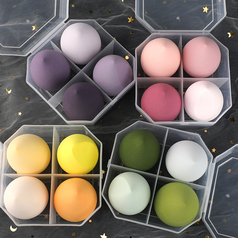 Factory Direct beauty Egg gourd powder puff water drop powder puff makeup egg makeup egg oblique cut sponge powder puff