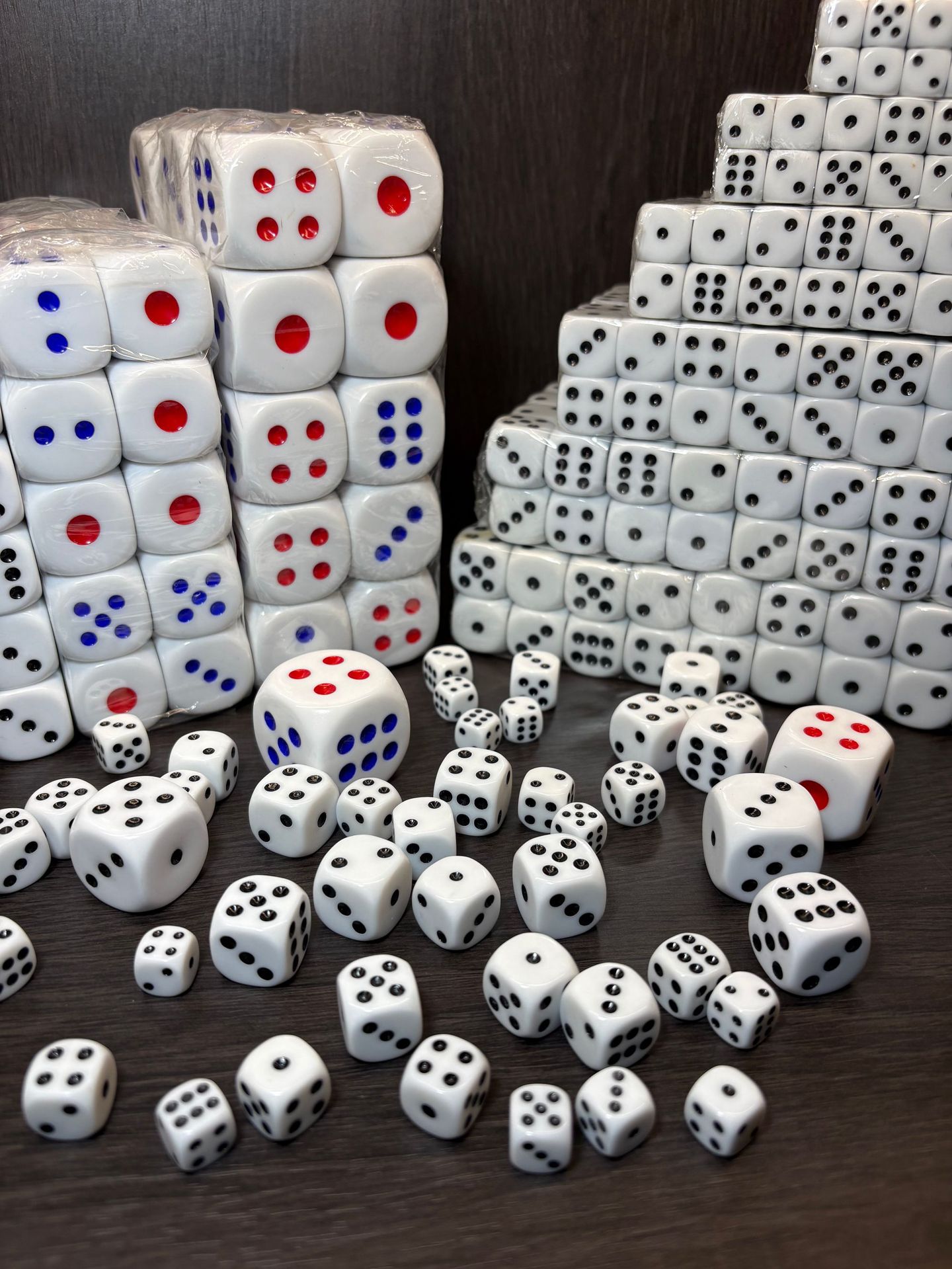 Rounded White 10Mm12Mm14Mm16Mm18Mm20Mm22Mm25Mm30Mm Acrylic Dice