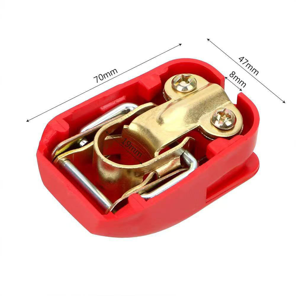 New pure copper clip car battery pile head battery connection terminal chuck post modified joint quick disassembly