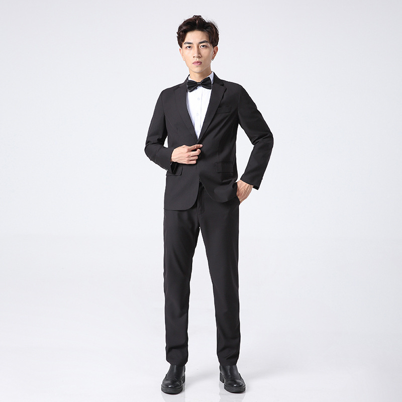 Suit Men Suit Brothers Group Clothes Vest Student Suit Men's Business Group Clothes Class Clothes Performance Chorus Clothes