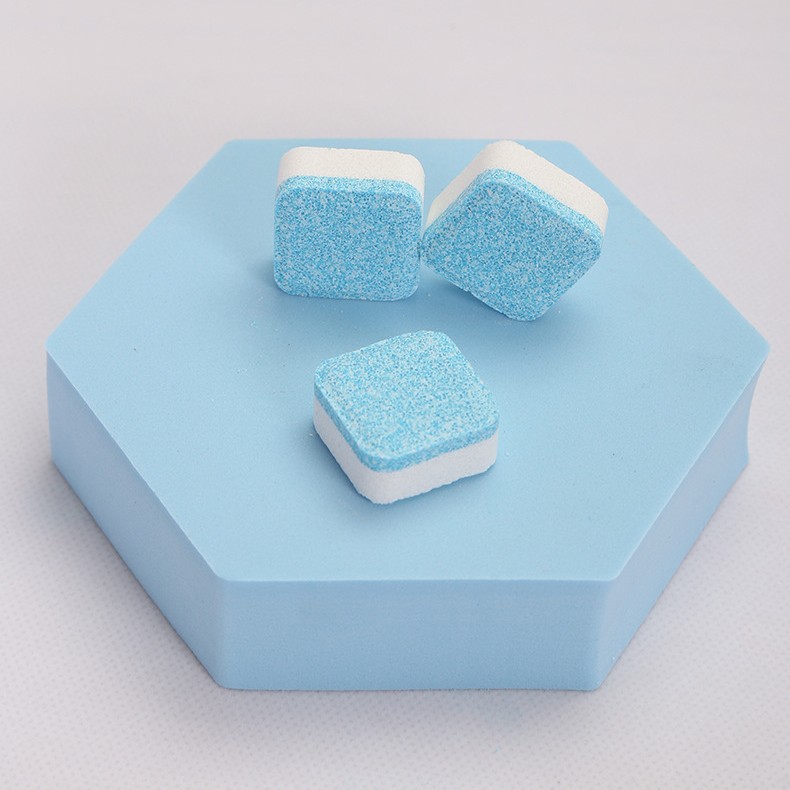 Cross-Border Temutiktok Washing Machine Tank Cleaning Tablets Drum Inner Barrel Decontamination and Descaling Washing Machine Cleaning Effervescent Tablets