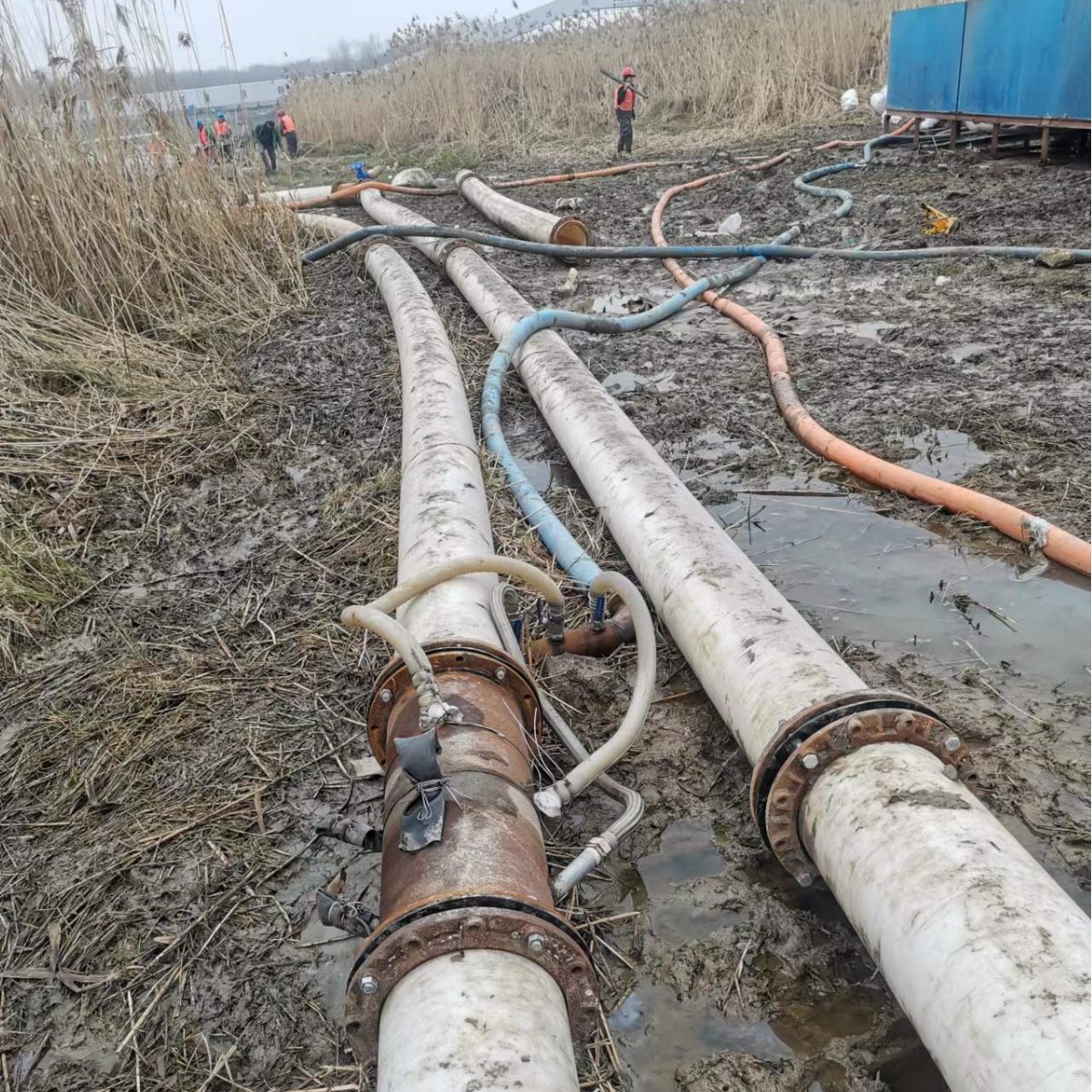 High-Efficiency Sedimentation Tank Sludge Mud Dewatering and Solidification Geotube Bag Plate and Frame Filter Press