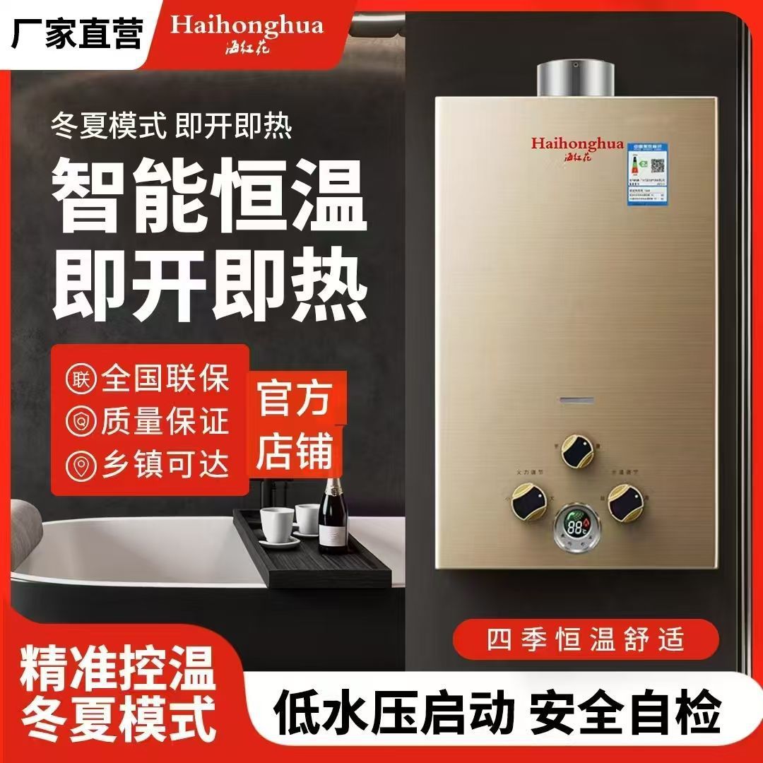 Газовый водонагреватель для дома, ванной, аренды, с постоянной температурой, принудительная вентиляция, природный газ, баллонный газ