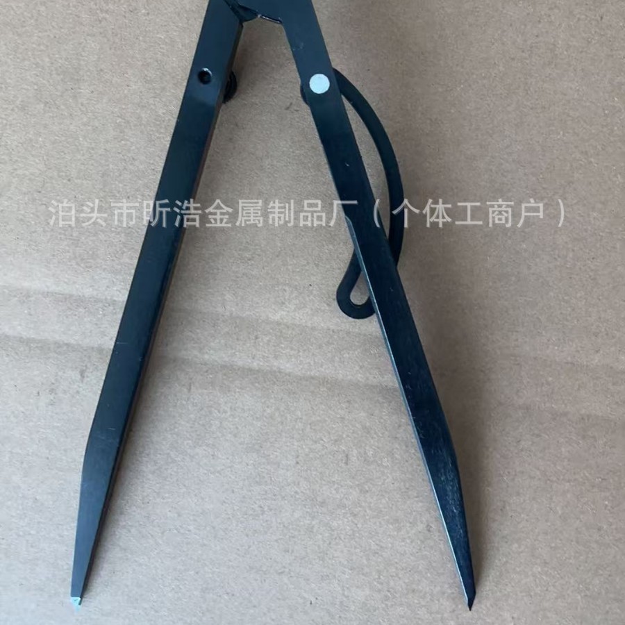 Industrial Scribing Gauge 200 Large Compass 8inch Leather Spacing Gauge High Quality Carbon Steel Black 150mm Winged Scribing Gauge