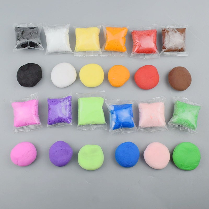 Clay Children's colored clay handmade DIY toy suit rubber light clay space clay factory wholesale