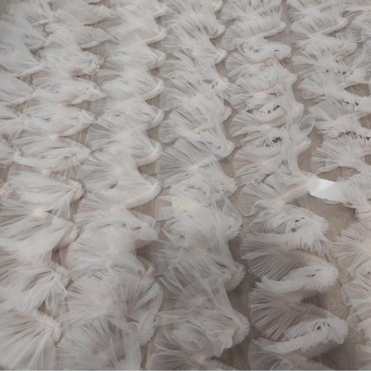 Quilting and Embroidery Processing, Clothing Embroidery, Quilted Cotton Bags, Embroidery Quilting, Custom-Made Cake Skirt Embroidery