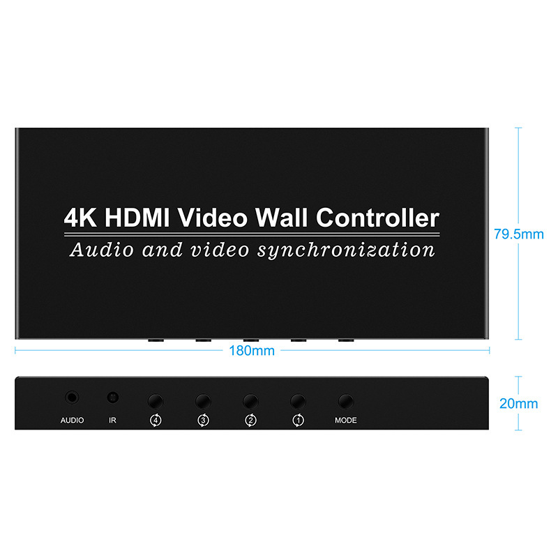 4Khdmi2X2 Video Stitching Processor