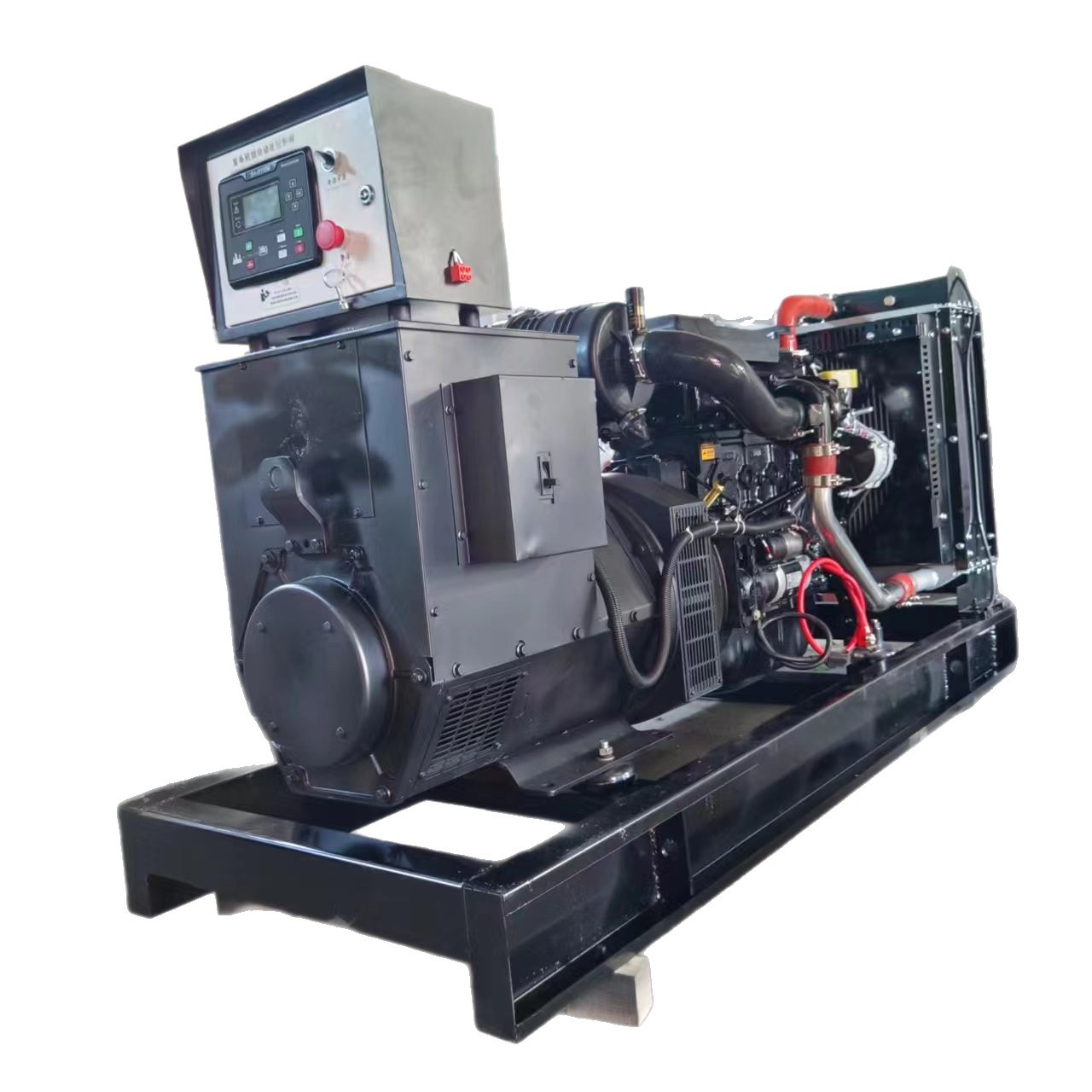 Weichai 100Kw Diesel Generator Set Shopping Mall Hotel Spare Pure Copper 50Kw/200Kg Watt Diesel Generator