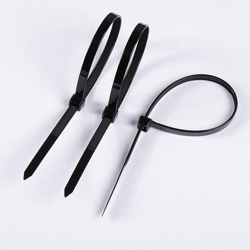 Source Factory Wholesale Nylon Cable Ties High-Strength Self-Locking 5*300 Wire Bundling Plastic Cable Ties