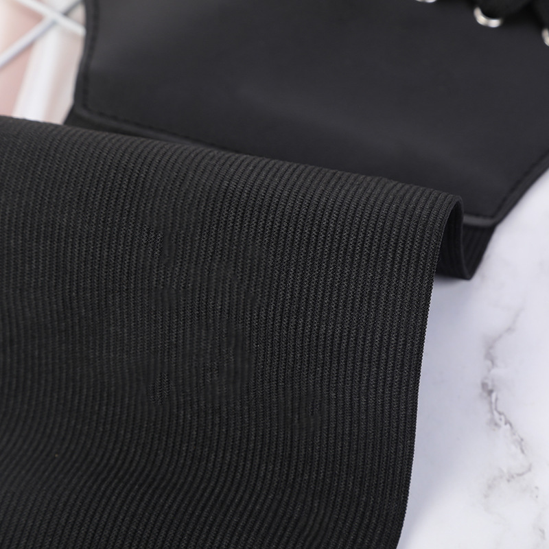 Factory Sale Women's Elastic Belt Fashion Elastic Wide Waist Seal New Casual Dress Decorative Black Belt