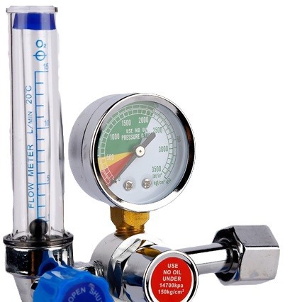 Medical Household Buoy Oxygen Inhaler Oxygen Meter Pressure Reducing Valve Humidity Bottle Pressure Gauge Respirator Supply